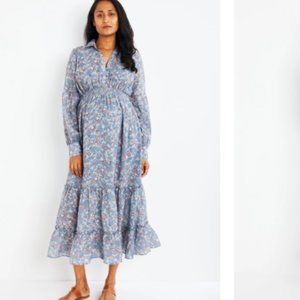A Pea in the Pod Maxi Maternity Dress